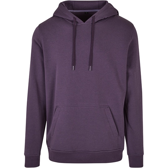 Bluza Długa Bawełniana Poliestrowa Szczotkowana BY011 - Purple Night
