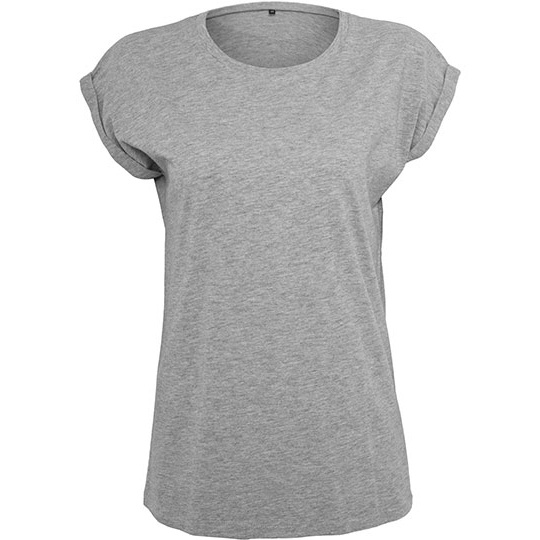 Koszulka Damska Dluga Bawelniana Jersey BY021 - Heather Grey