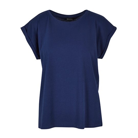 Koszulka Damska Dluga Bawelniana Jersey BY021 - Light Navy