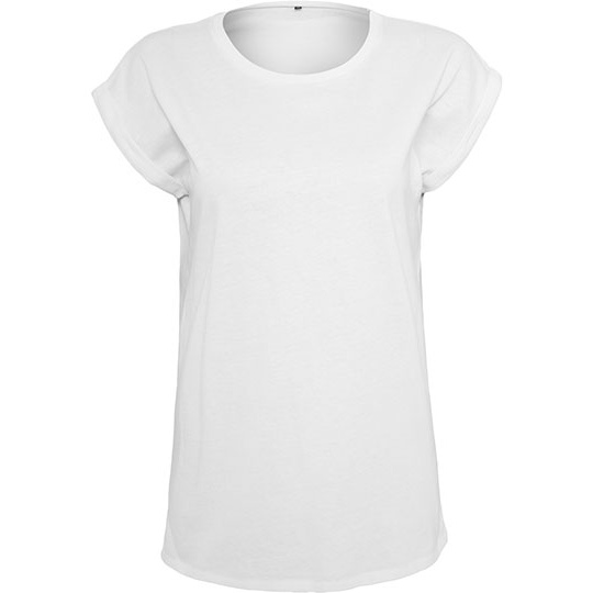 Koszulka Damska Dluga Bawelniana Jersey BY021 - White