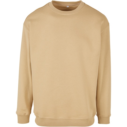 Bluza Klasyczna Obnizone Ramiona Bawelniana BY075 - U. Beige