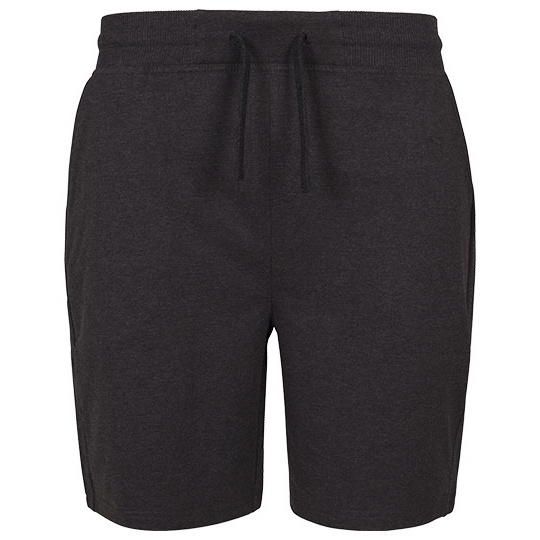 Szorty Meskie Oversize Dresowe BY080 - Charcoal (Heather)