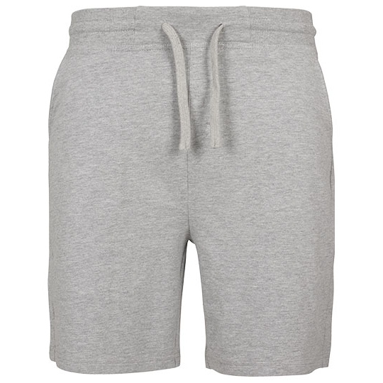 Szorty Meskie Oversize Dresowe BY080 - Heather Grey