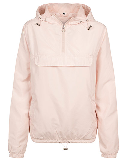 Damska lekka kurtka z kapturem BY095 - Light Pink