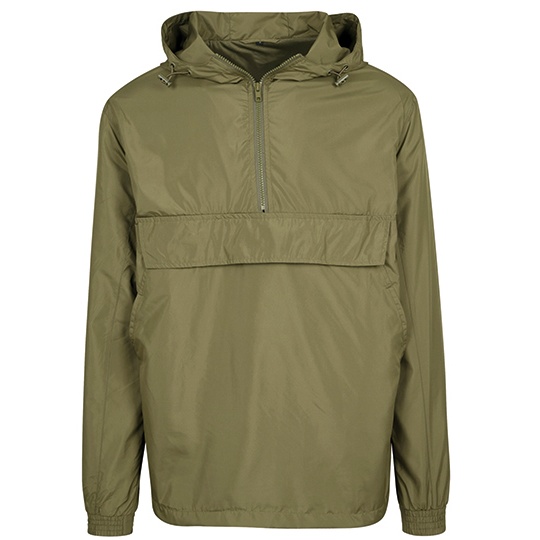 Kurtka Anorak Meska Wodoodporna BY096 - Olive