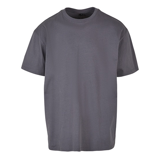 Koszulka Oversize Bawelniana BY102 - Dark Grey