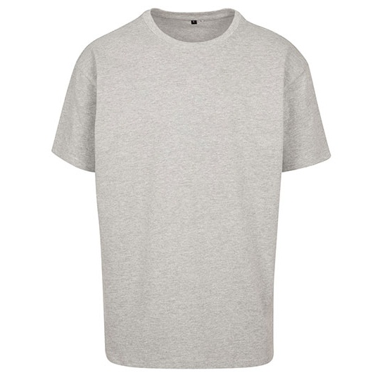 Koszulka Oversize Bawelniana BY102 - Grey (Heather)