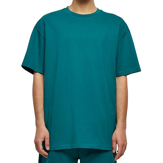 Koszulka Oversize Bawelniana BY102 - Retro Green