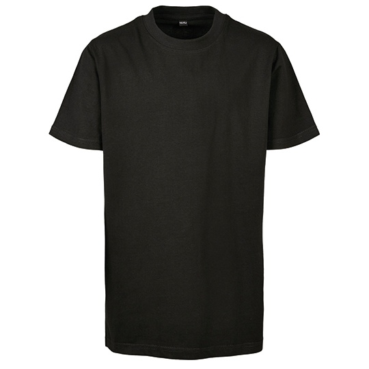 T-shirt Klasyczny Bawelniany BY116 - Black