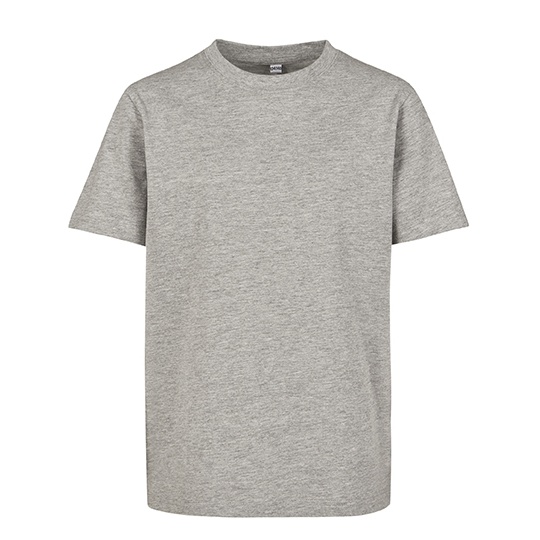 T-shirt Klasyczny Bawelniany BY116 - Heather Grey