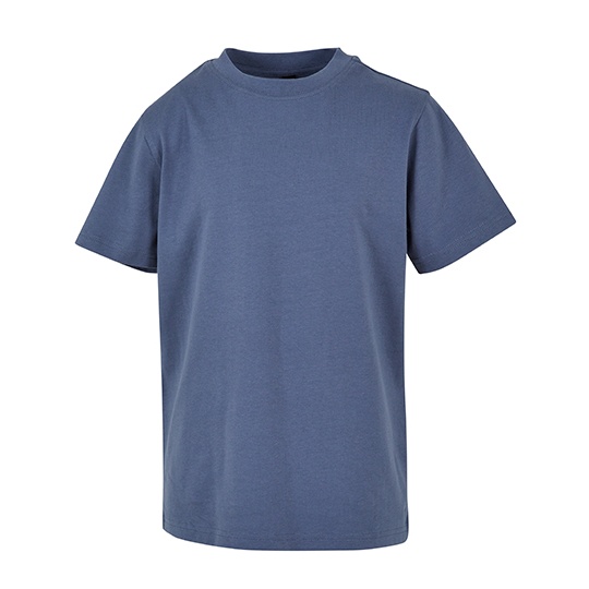 T-shirt Klasyczny Bawelniany BY116 - Vintage Blue
