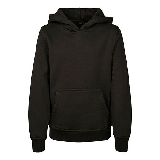 Bluza Dziecieca z Kapturem Bawelniana BY117 - Black
