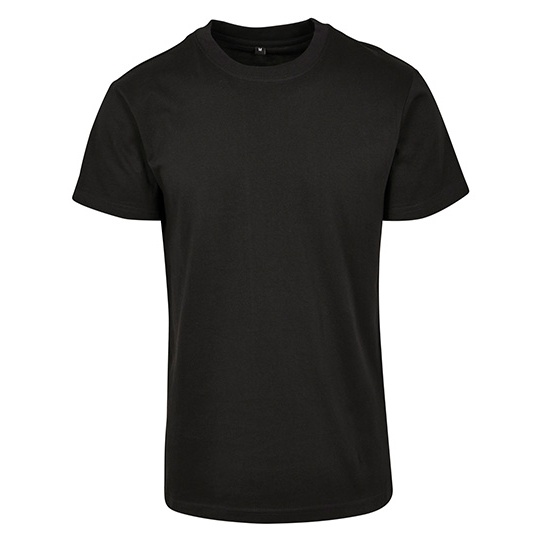 T-shirt Klasyczny Bawelniany BY123 - Black