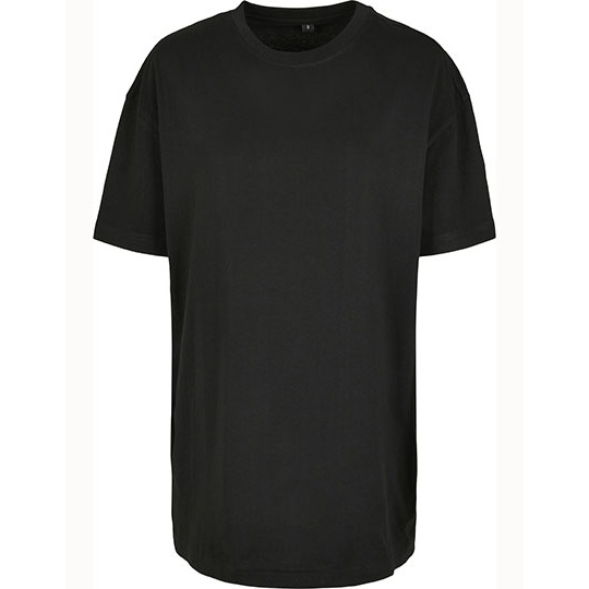 T-shirt Damski Oversize Bawelniany BY149 - Black