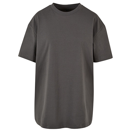 T-shirt Damski Oversize Bawelniany BY149 - Dark Shadow