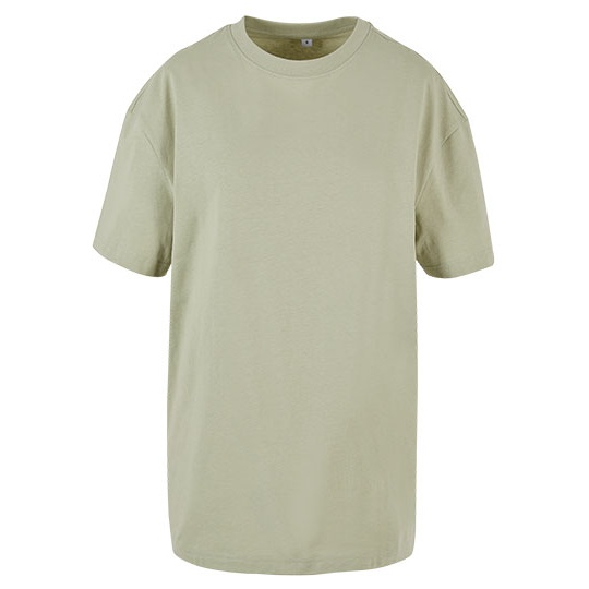 T-shirt Damski Oversize Bawelniany BY149 - Soft Salvia