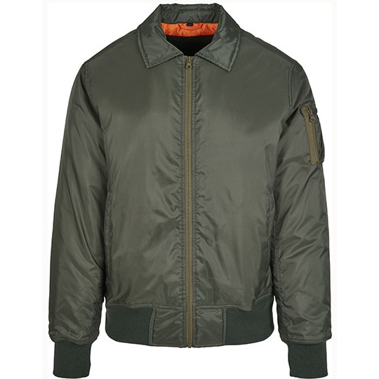 Kurtka bomberka BY157 - Dark Olive