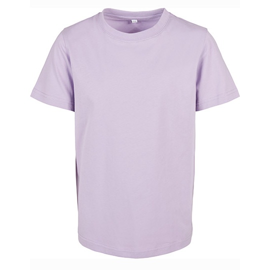 T-shirt Klasyczny Bawelniany Dzieciecy BY158 - Lilac