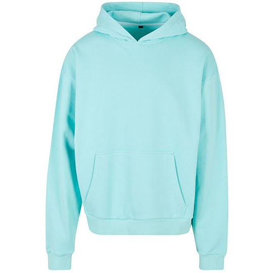 Bluza Męska Oversize Bawełniana BY162 - Beryl Blue
