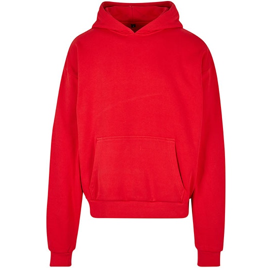 Bluza Meska Oversize Bawelniana BY162 - City Red
