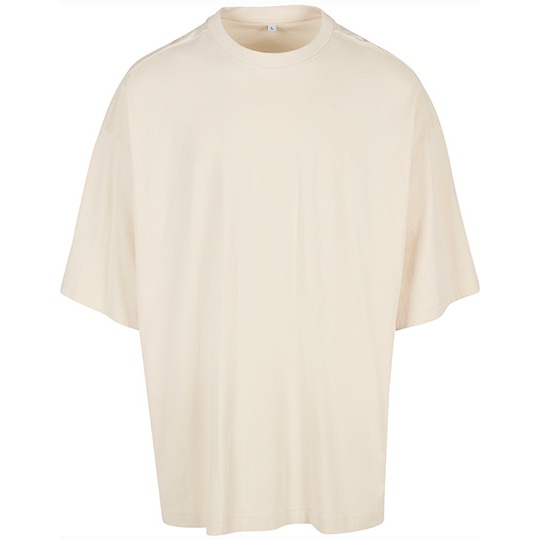 Koszulka Oversize Bawełniana BY193 - White Sand
