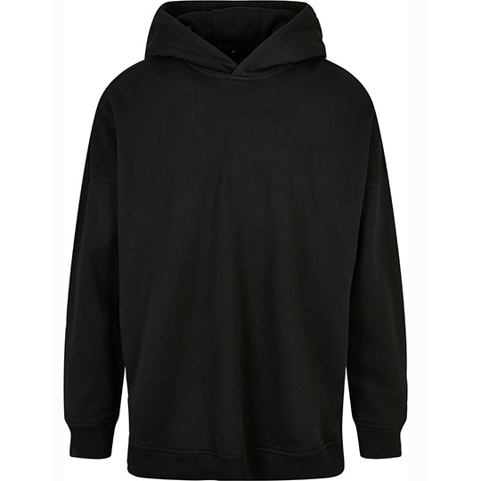 Bluza Oversize Bawelniana Szczotkowana BY199 - Black
