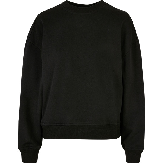 Bluza Damska Oversize Bawelniana Poliestrowa BY212 - Black