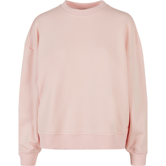 Bluza Damska Oversize Bawelniana Poliestrowa BY212 - Pink