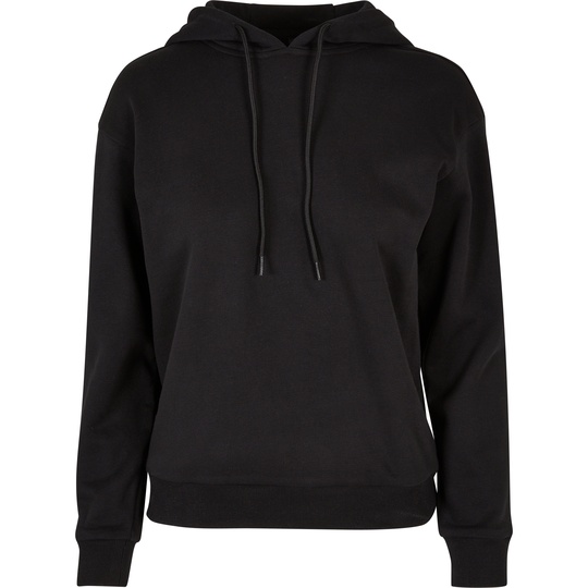 Damska bluza oversize z kapturem BY213 - Black