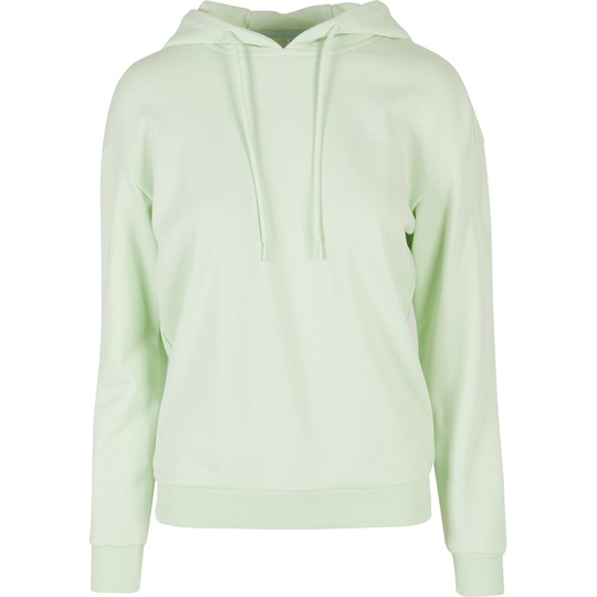 Damska bluza oversize z kapturem BY213 - Light Mint