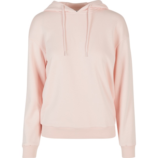 Damska bluza oversize z kapturem BY213 - Pink