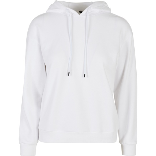 Damska bluza oversize z kapturem BY213 - White