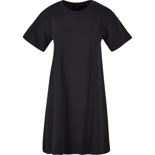 Sukienka T-shirtowa Oversize BY214 - Black