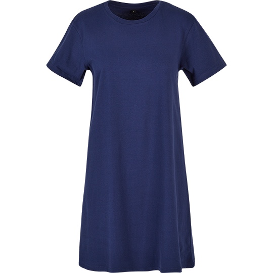 Sukienka T-shirtowa Oversize BY214 - Light Navy