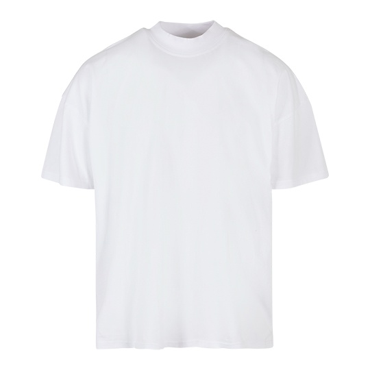 T-shirt Meski Oversize Bawelniany BY230 - White
