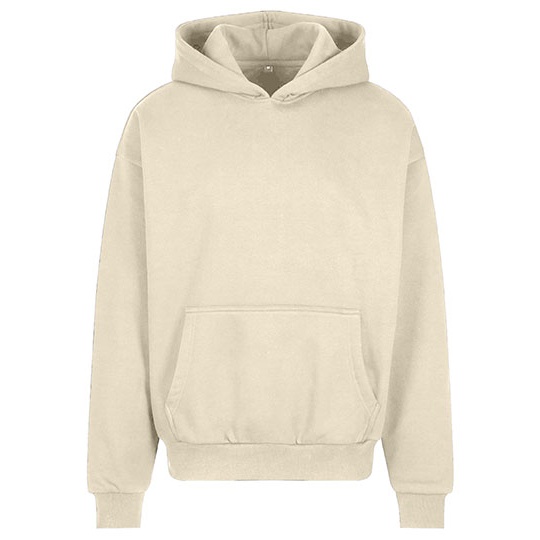 Bluza Oversize Szczotkowany Polar BY268 - Sand