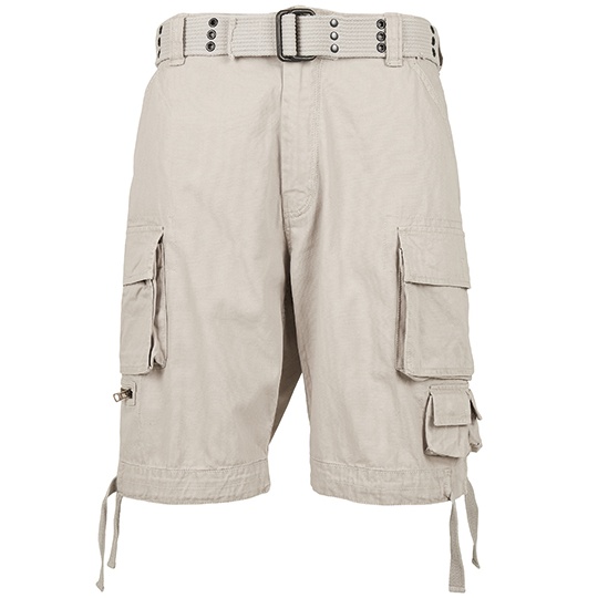 Szorty Meskie Cargo Wytrzymale BYB2001 - Old White