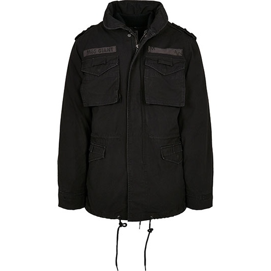 Kurtka M-65 z grubego materialu BYB3101 - Black