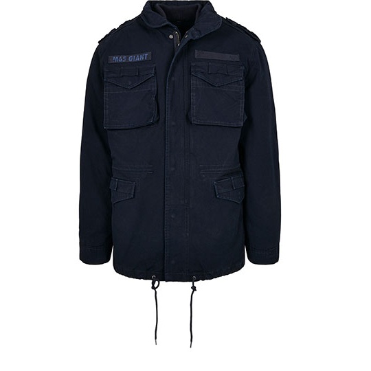 Kurtka M-65 z grubego materialu BYB3101 - Navy