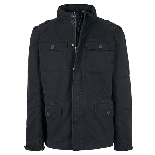 Kurtka polowa z kieszeniami BYB3116 - Black