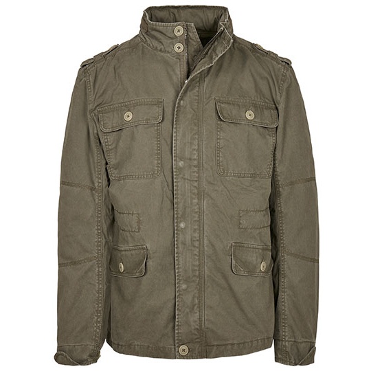 Kurtka polowa z kieszeniami BYB3116 - Olive