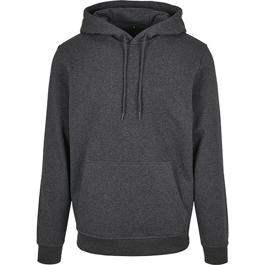 Bluza z Kapturem Klasyczna Mieszanka Bawelny BYBB001 - Charcoal
