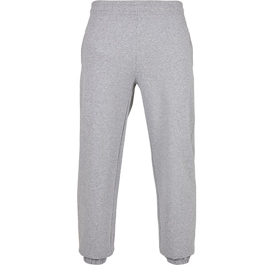 Spodnie Dresowe Klasyczne Mieszanka Bawelny Poliestru BYBB002 - Heather Grey