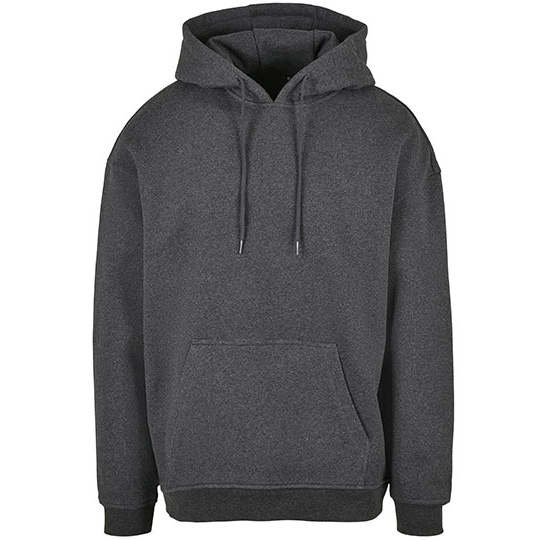 Bluza Oversize Mieszanka Bawelny Poliestru BYBB006 - Charcoal