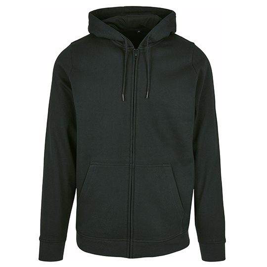 Bluza z Kapturem Klasyczna Bawelna Poliester BYBB008 - Black