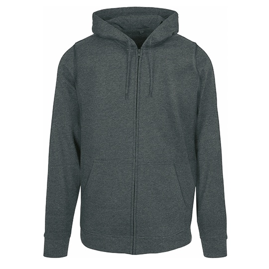 Bluza z Kapturem Klasyczna Bawelna Poliester BYBB008 - Charcoal