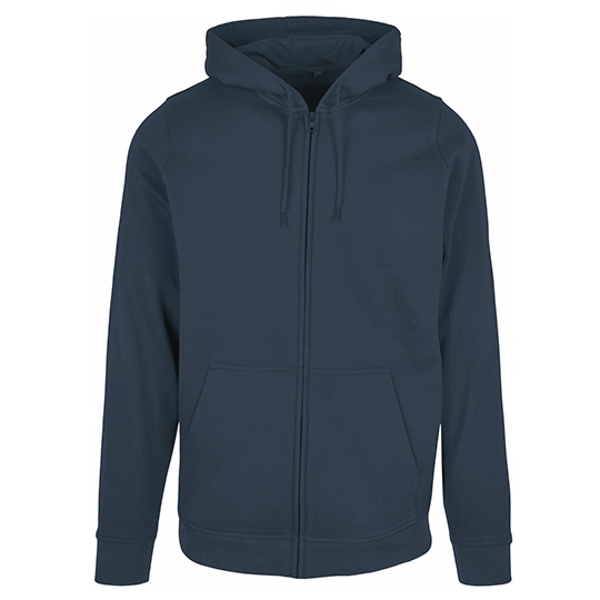 Bluza z Kapturem Klasyczna Bawelna Poliester BYBB008 - Navy