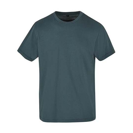 T-shirt klasyczny z okrągłym dekoltem BYBB010 - Bottle Green