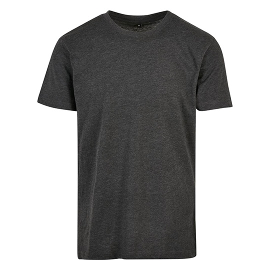 T-shirt Klasyczny Bawelniany BYBB010 - Charcoal