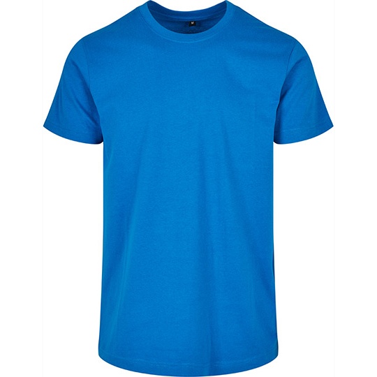 T-shirt klasyczny z okrągłym dekoltem BYBB010 - Cobaltblue